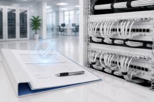 Opgeleverde bekabelingsinstallatie klaar voor certificering