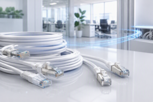 Cat6A en Cat7 netwerkkabels voor datainstallatie
