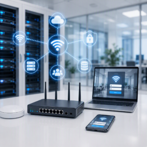 MikroTik hotspot RADIUS inlogportaal