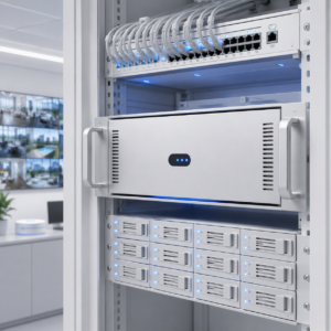 UniFi NVR voor opslag van camerabeelden