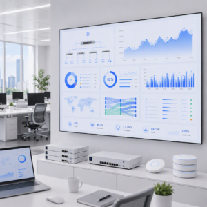 Remote beheer van netwerkapparatuur via dashboard