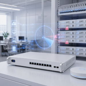 Beveiligingsicoon voor dreigingsdetectie IDS IPS