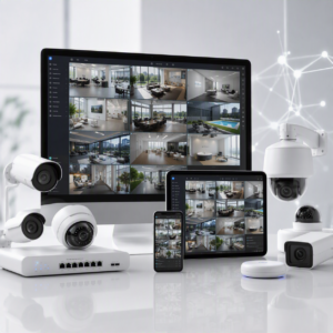 UniFi Protect G4-camera aan gevel bevestigd