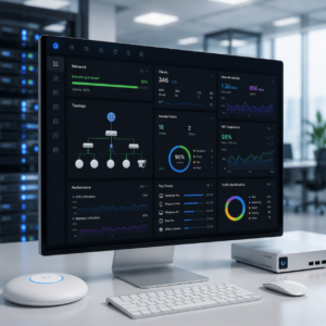 Dashboard voor UniFi netwerkbeheer