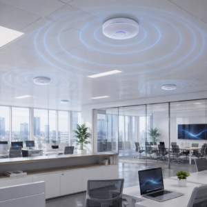 UniFi access point voor WiFi-dekking op kantoor